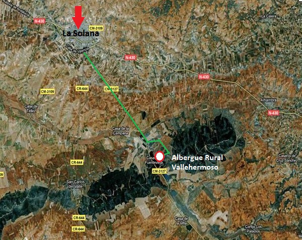 foto situacion del albergue saliendo de la solana situalbergue1