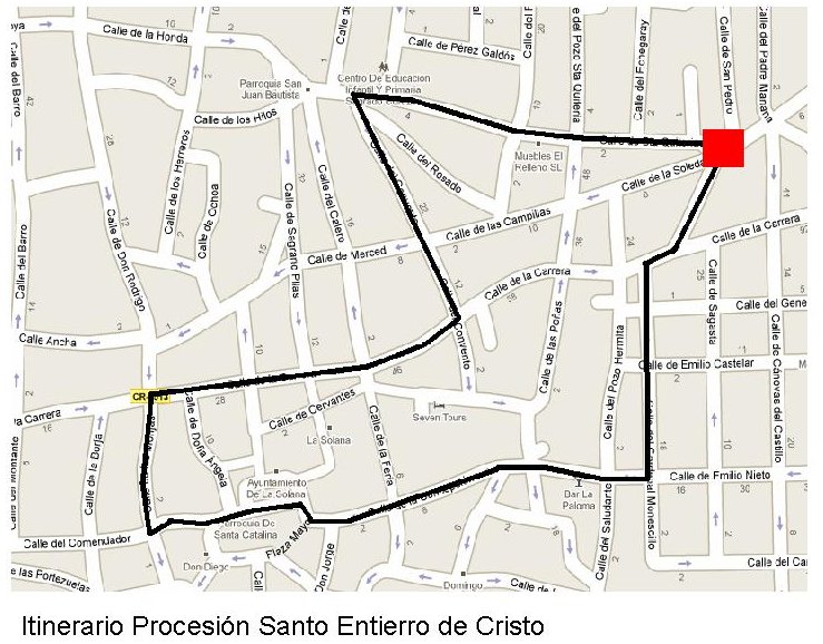 itinerario_Santo_Entierro_de_Cristo