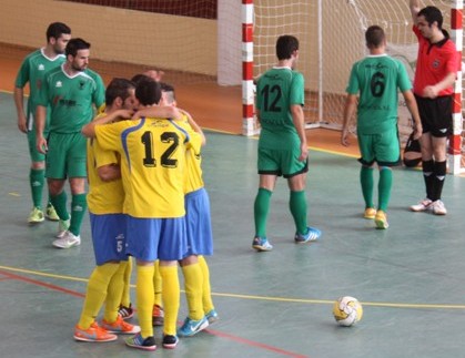 Copia de FS La Solana celebración gol