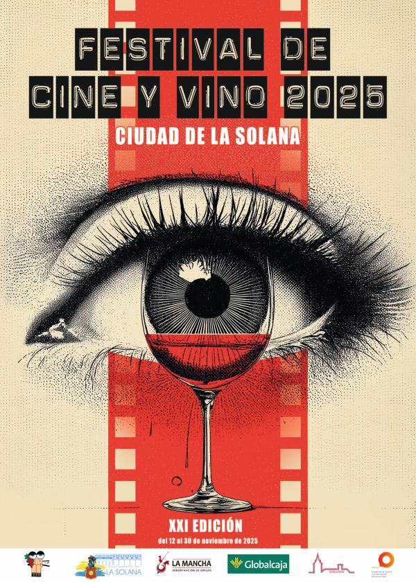 Cartel CINE Y VINO 2025 reducido