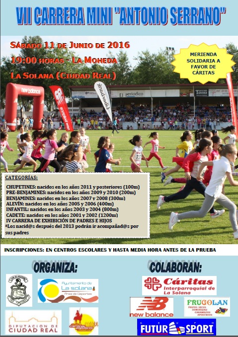 Cartel Carrera Mini