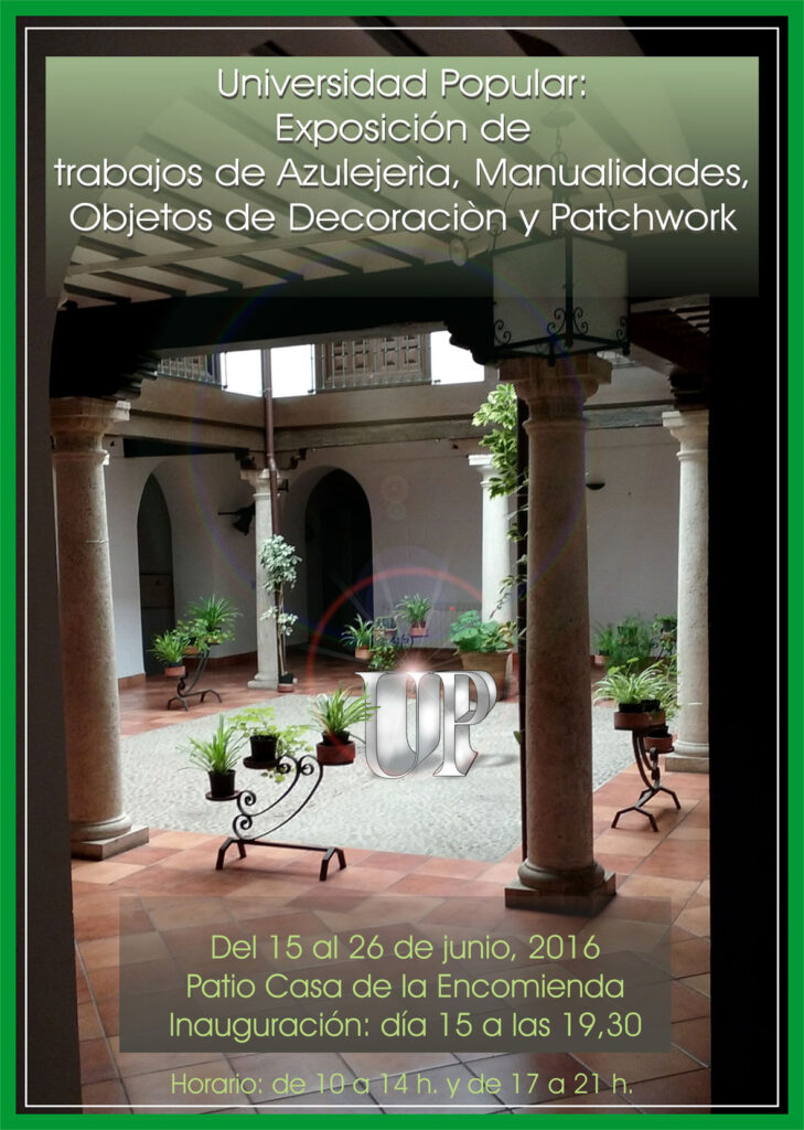 Exposición Trabajos fin de curso-2016-CR