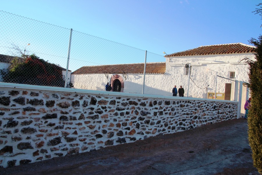 San Antón nuevo muro