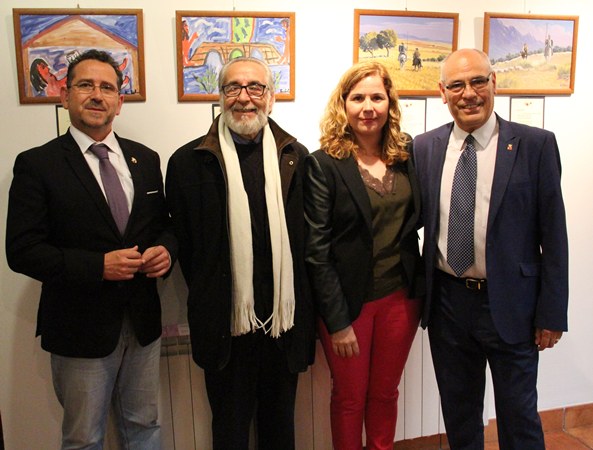Foto Inauguración Salón Poema Ilustrado participantes Inauguración Salón Poema Ilustrado-2