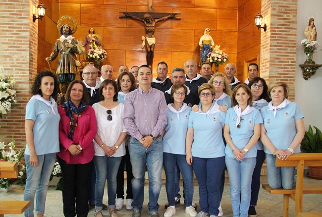 Martínez Arroyo con la junta de San Isidro