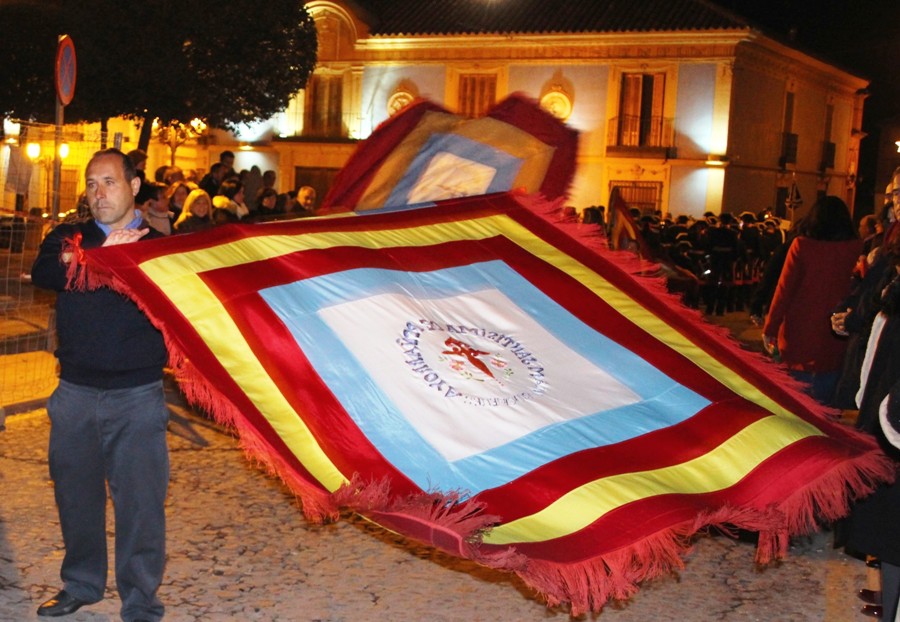 -Virgen de Peñarroya-despedida baile de las banderas