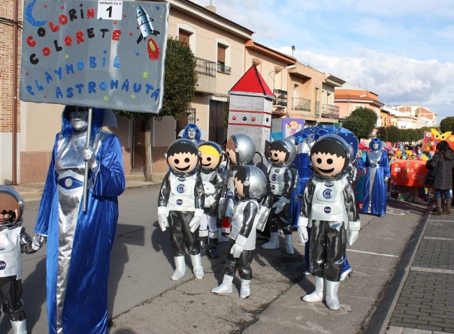 Desfile infantil carnaval