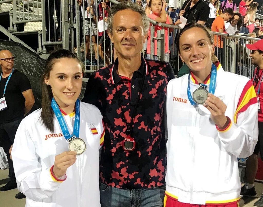 Atletismo Hermi y Paula con Serrano JJMM