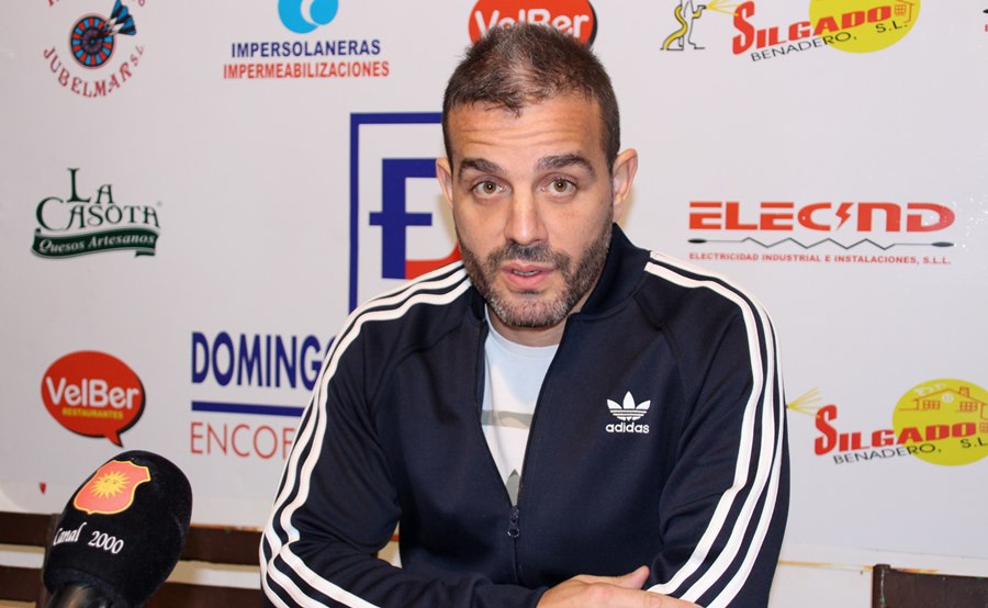 Sancho durante su rueda de prensa