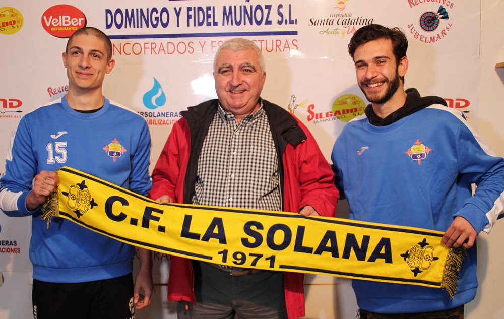 Didier y Lander junto al presidente Patricio Peinado - copia