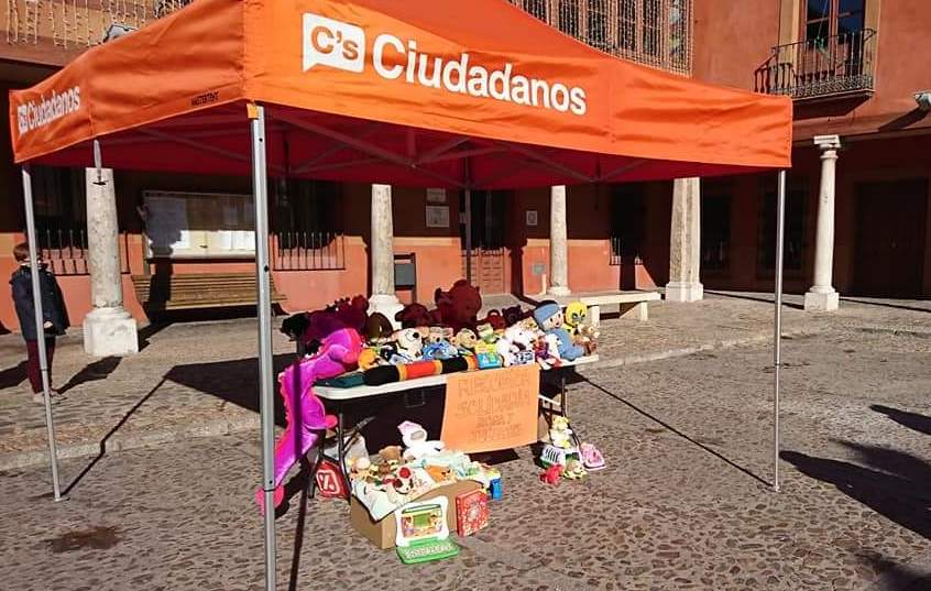 Recogida juguetes Ciudadanos