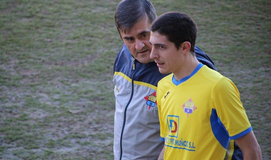 Didier se marcha lesionado al comienzo del partido