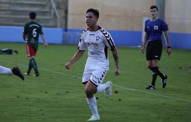 Foto mazzocchi con At Albacete Mazzochi con el At.Albacete