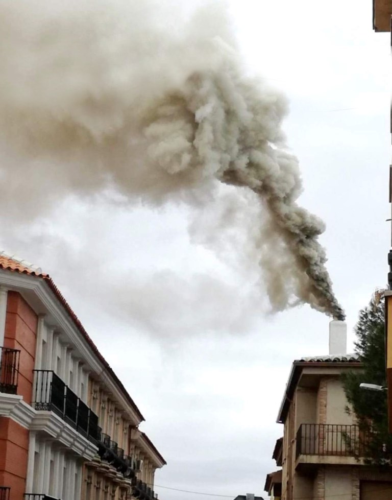 Incendio calle Monjas