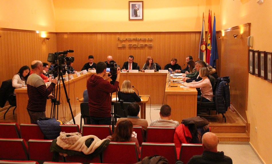 Un momento de la sesión de este jueves