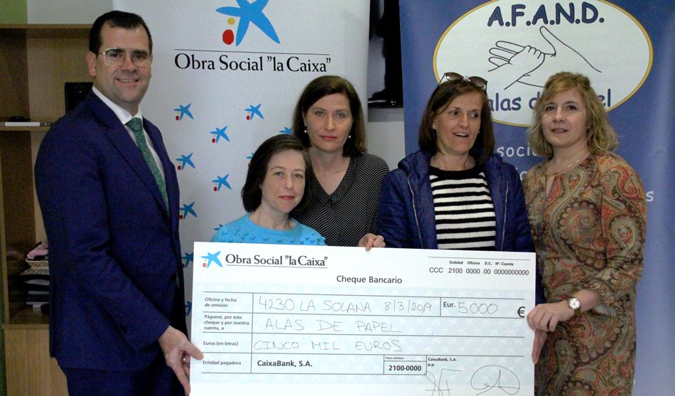 Alas Papel ayuda La Caixa