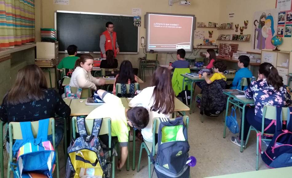 Cruz Roja día agua
