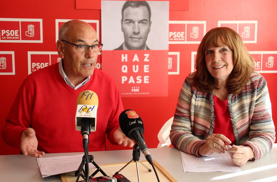 Campaña PSOE Luis Romero y Manoli Glez