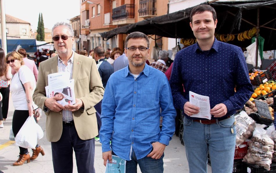 Campaña UP mercadillo