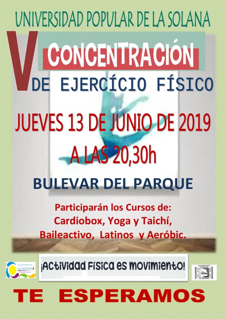 V Concentración de Ejercicio Físico