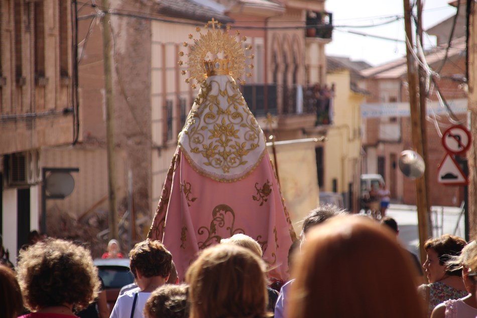La imagen saldrá de la parroquia en la Semana de Exaltación web