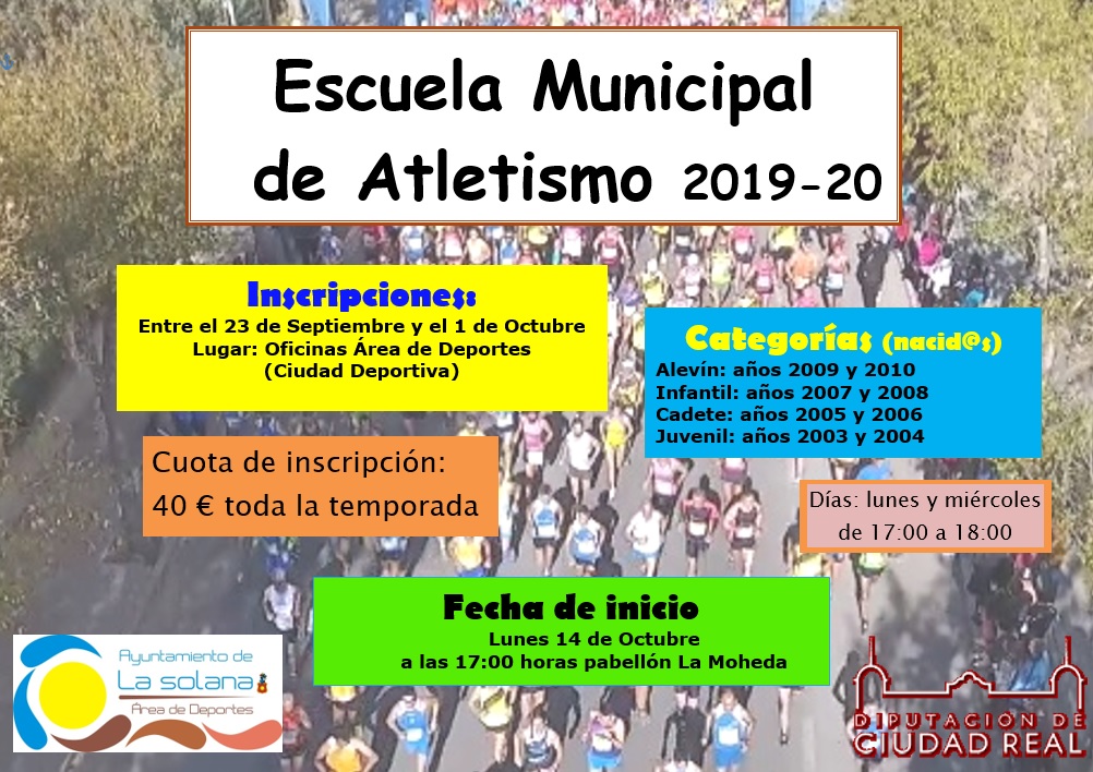 escuela atletismo