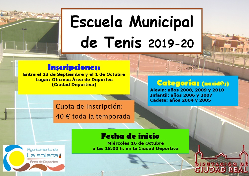 escuela de tenis