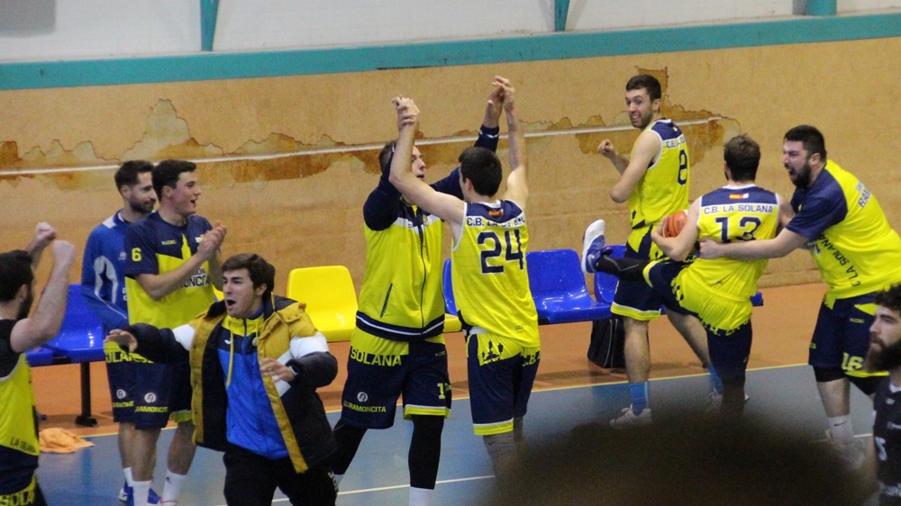 CB alegría tras ganar al Socuéllamos