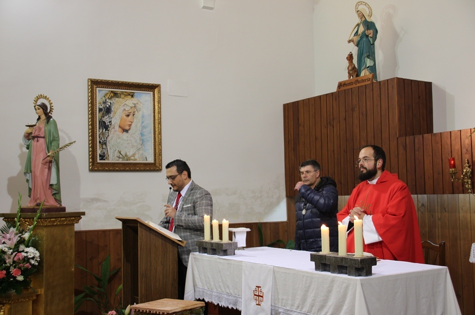Santa Lucía misa