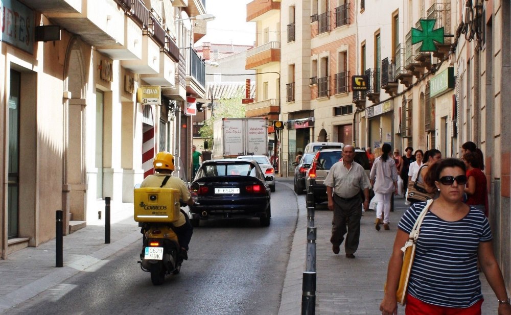Centro urbano de La Solana