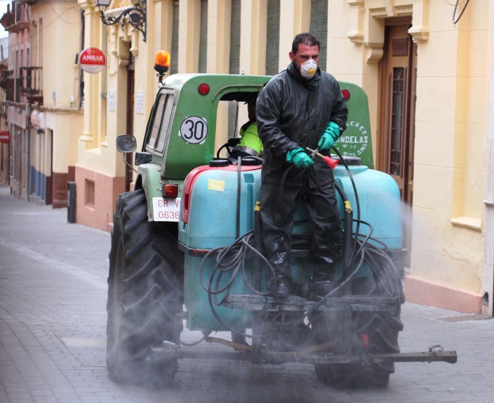 Limpieza agricultores