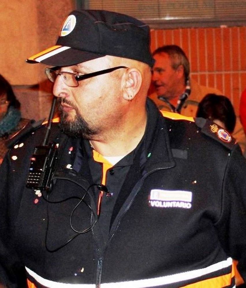 Rogelio Padilla jefe local de Protección Civil