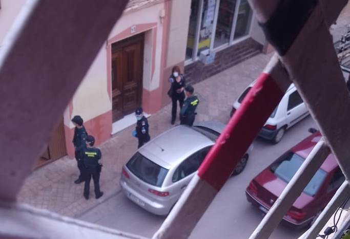 Suceso mujer amenaza con escopeta de aire