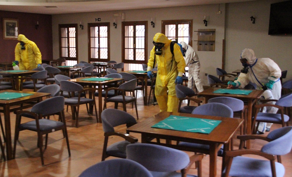 GEACAM Centro Mayores fumigación