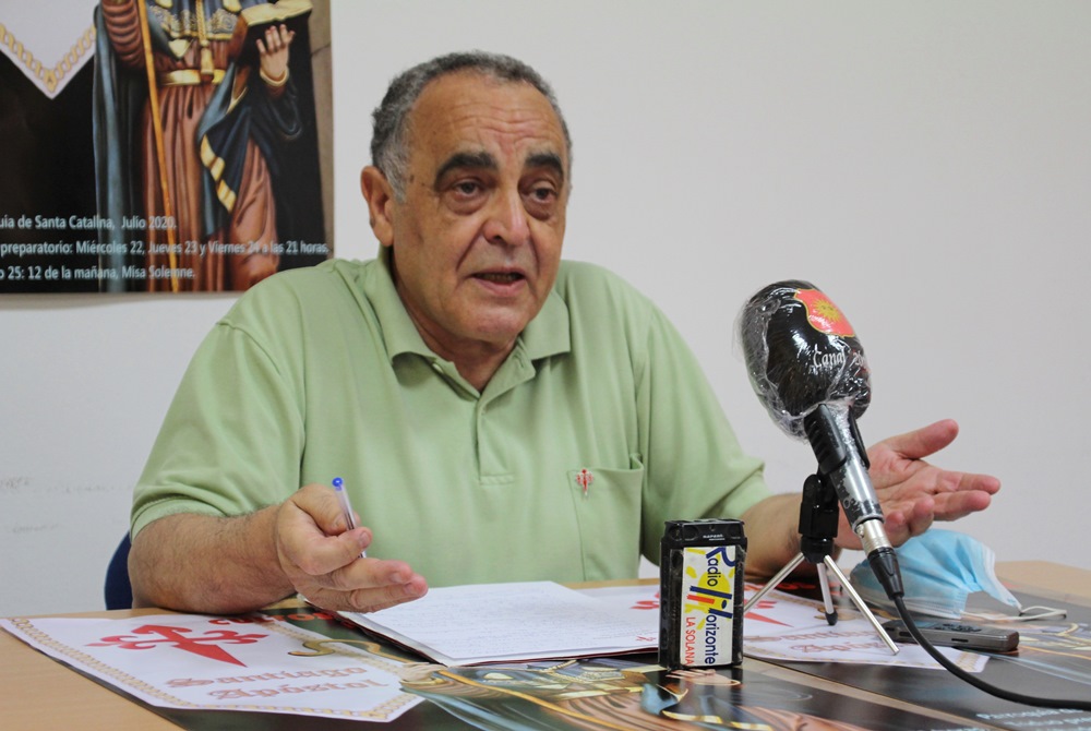 Paulino Sánchez presenta los actos de Santiago