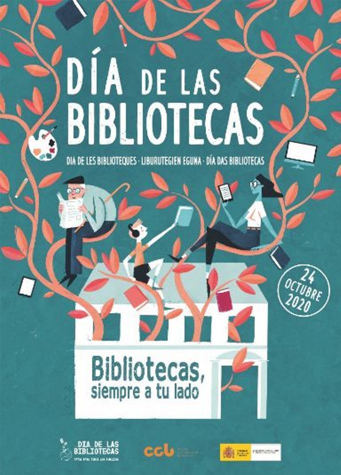 Cartel Día de las Bibliotecas