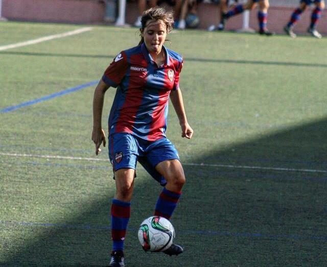 Nieves Ibáñez en su etapa en el Levante