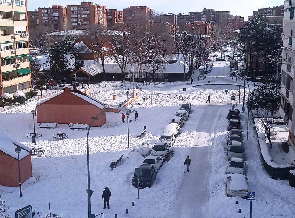 Leganés nevado