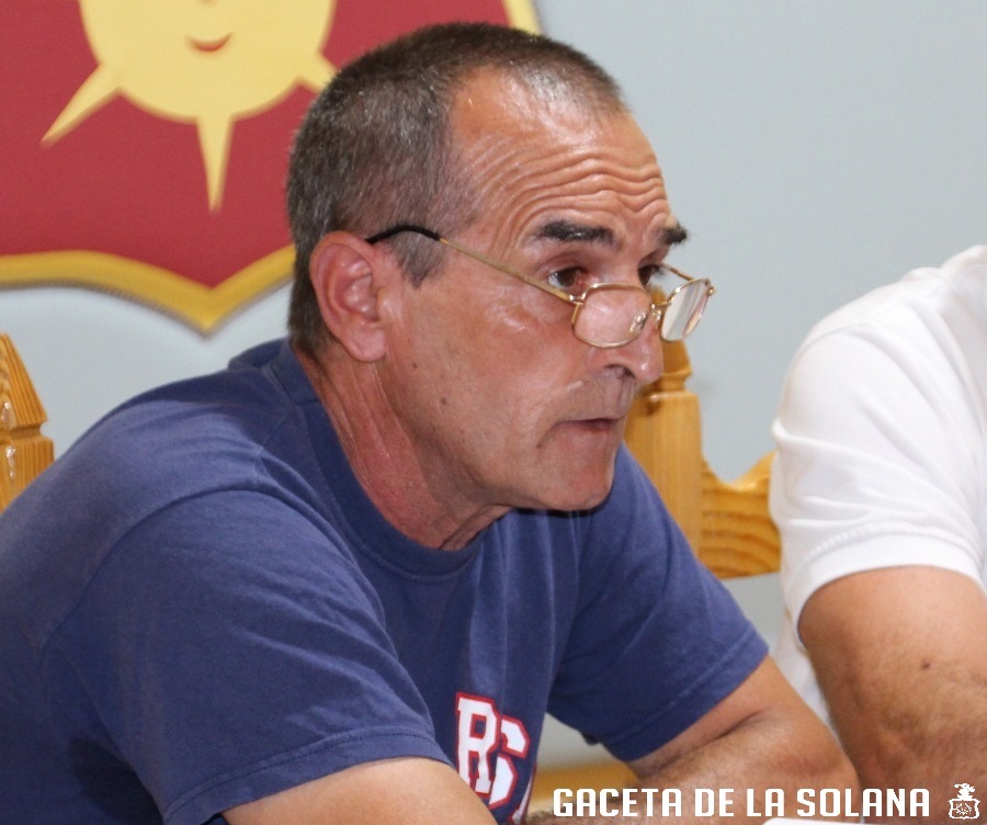 Alfonso Delgado director deportivo del CF La Solana