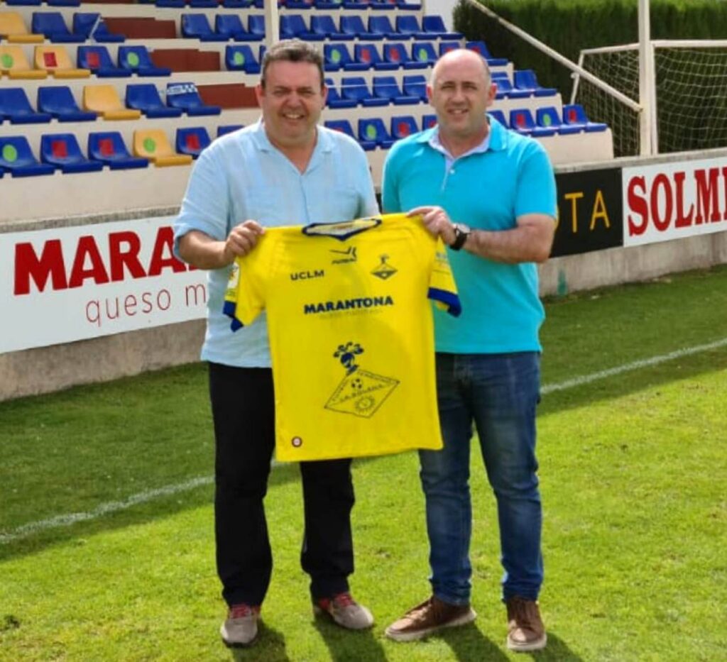 José A. Lara con David Peinado en La Moheda