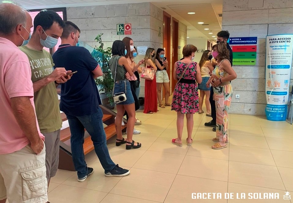 Jóvenes Vacuna Covid en La Solana