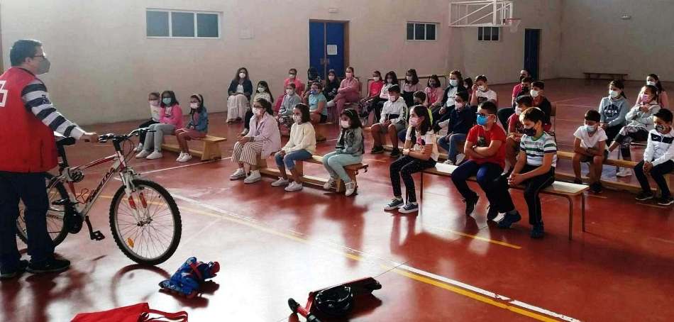 Semana Movilidad Cruz Roja. Taller seguridad vial en CEIP El Humilladero