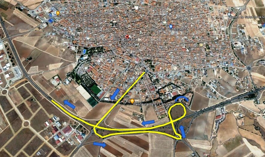 Mapa salida alternativa