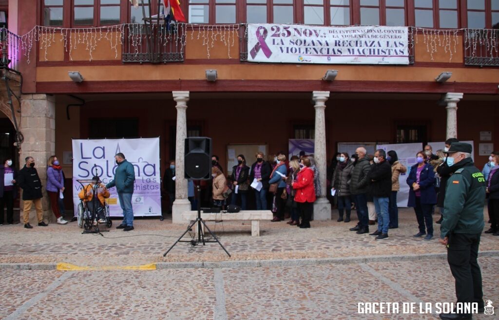 Un momento de la concentración