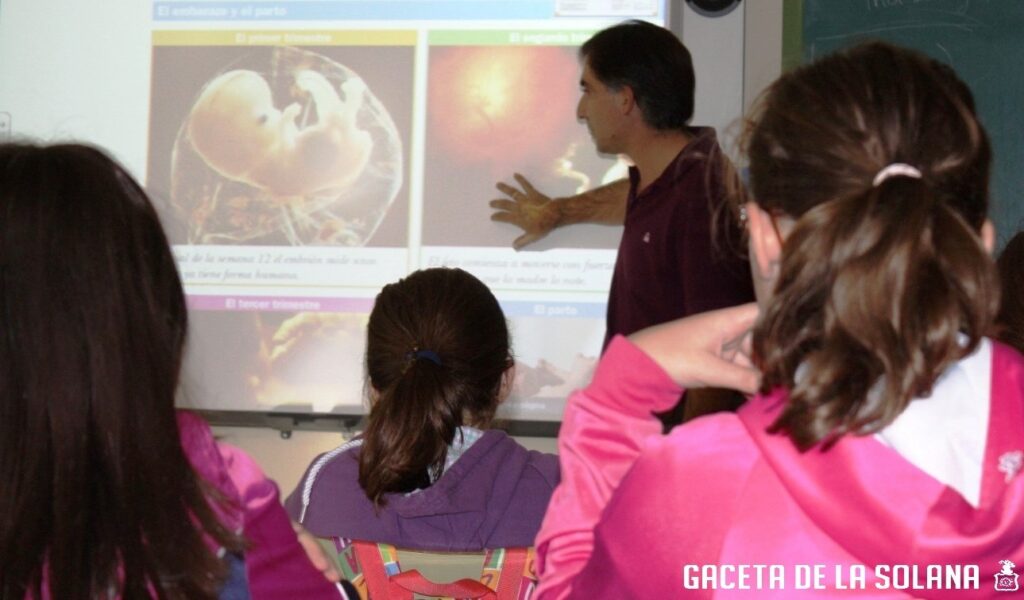 Colegio Los centros educativas mantiene su actividad practicamente normal