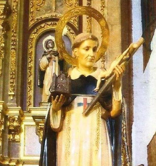Imagen de San Juan Bautista de la Concepción en la parroquia trinitaria
