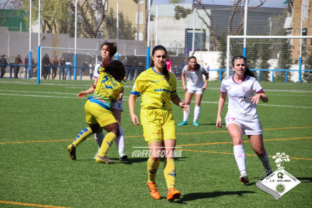 Marian durante el partido del pasado sábado