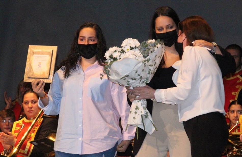 Momento del homenaje