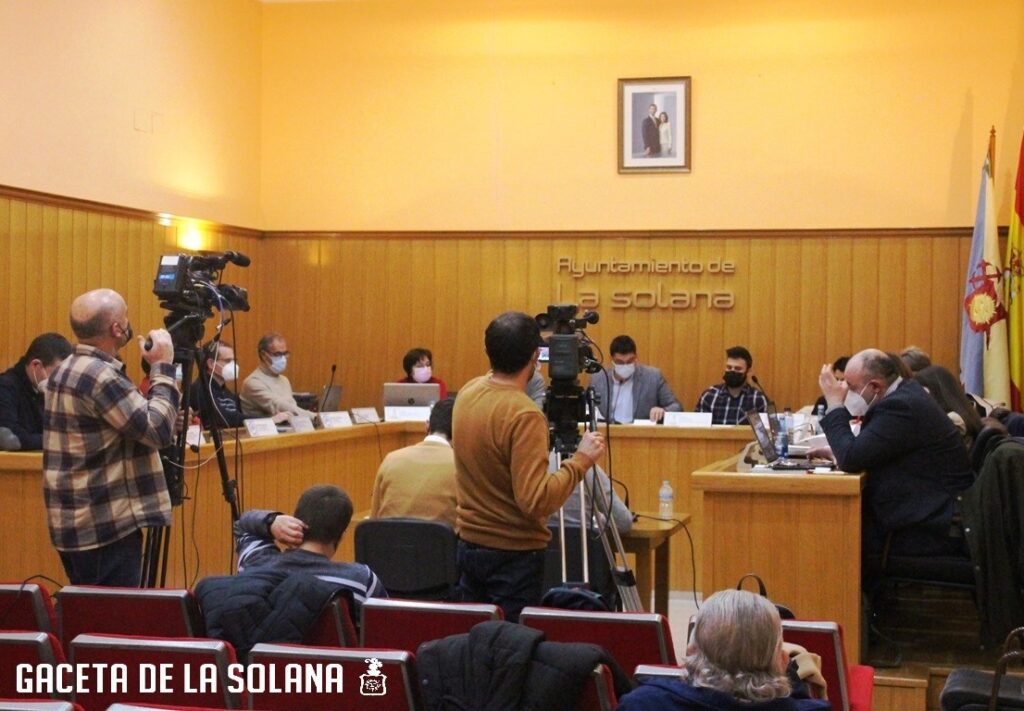 Un momento del pleno ordinario de marzo