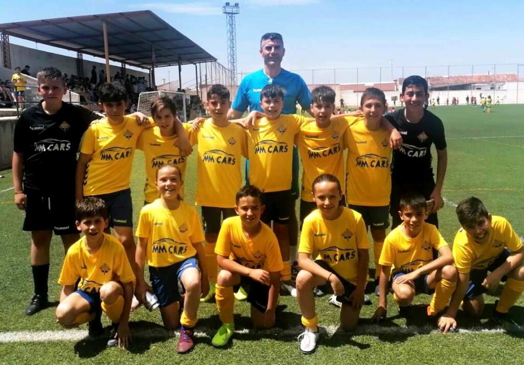 CF La Solana alevín ganador en Infantes 14-5-22